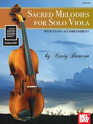 Sacred Melodies for Solo Viola