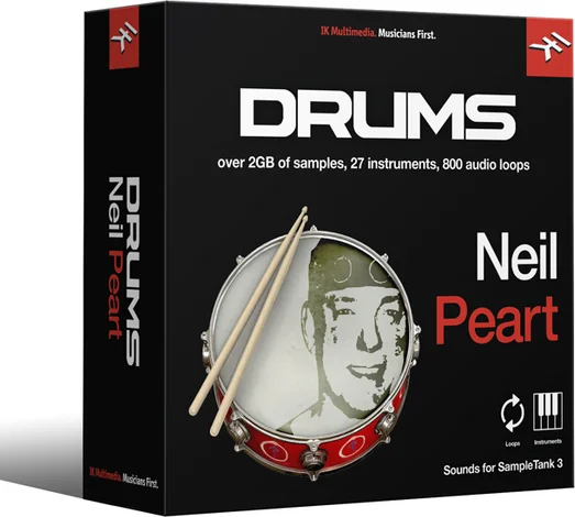 SampleTank Neil Peart Drums (Download)<br>Loops & Kits of Neil Peart