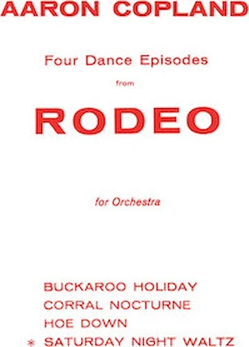 Saturday Night Waltz (from Rodeo)