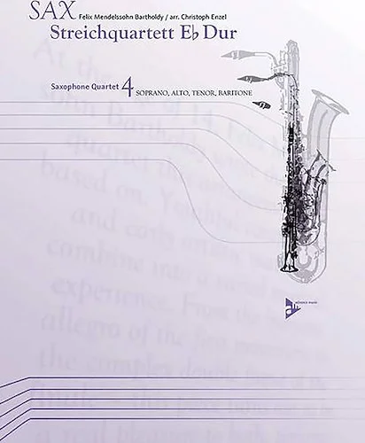 Sax Streichquartett E-flat Dur