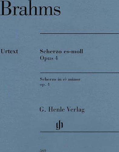 Scherzo in E-Flat minor, Op. 4 - Revised Edition