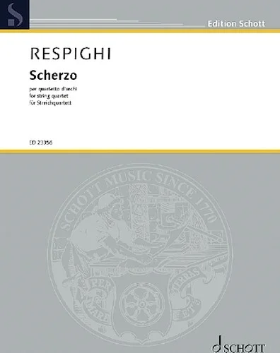 Scherzo in E Minor (P191) - for String Quartet