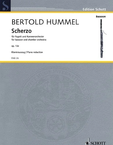 Scherzo Op. 13e - for Bassoon and Chamber Orchestra