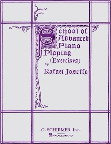 School of Advanced Piano Playing