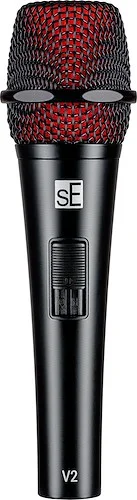 SE V2-SW Supercardioid Dynamic Handheld Microphone. With On/Off Switch