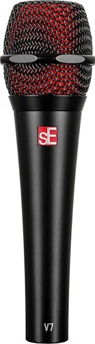 SE V7-BLK Studio Grade Handheld Microphone Supercardioid. Black