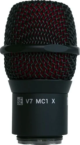SE V7-MC1-X-BLK V7 X Mic Capsule for Shure Wireless System. Black