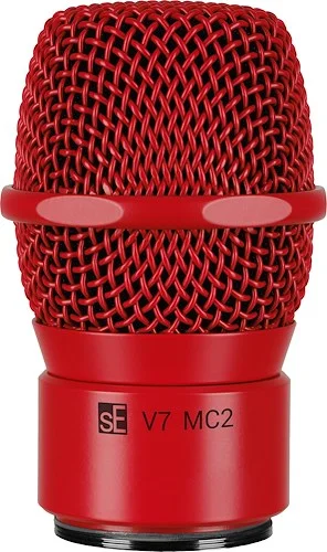 SE V7-MC2-RED V7 Mic Capsule for Sennheiser Wireless Systems. Red