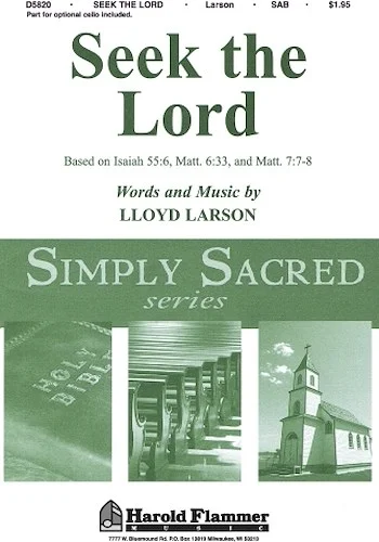 Seek the Lord - Simply Sacred Choral Series