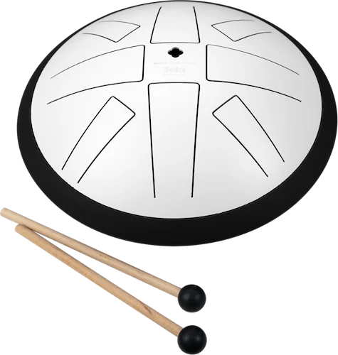 Sela Melody Tongue Drum 10" C Pentatonic White