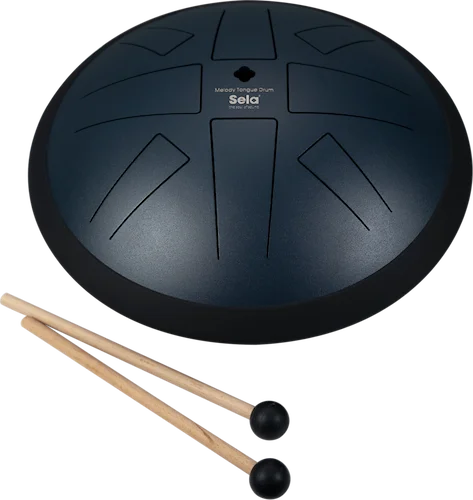 Sela Melody Tongue Drum 10" D Akebono Navy Blue
