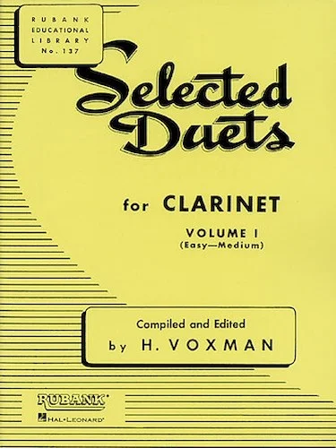 Selected Duets for Clarinet