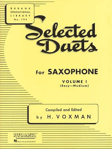 Selected Duets for Saxophone