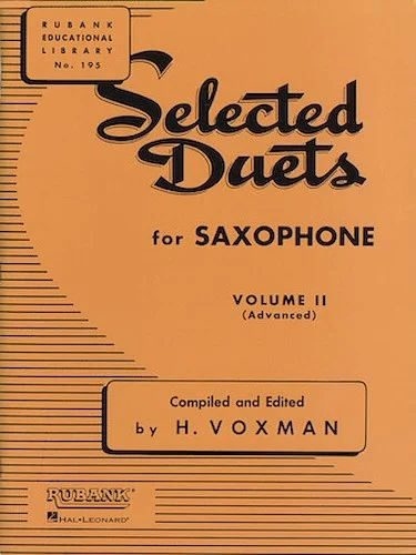 Selected Duets for Saxophone