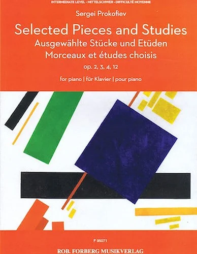 Selected Pieces and Studies - Op. 2, 3, 4, 12 for Piano
