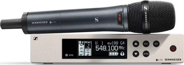 Sennheiser 507911 EW 100 G4-935-S-G Wireless Handheld Microphone Rackmount Receiver