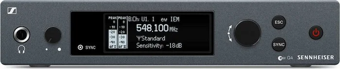 Sennheiser 508182 SR IEM G4-A Half Rack Stero Transmitter