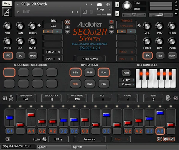 Sequi2r Synth (Download)<br>Analog Sequi2r Unique Step Sequencer 