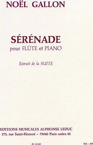 Serenade (flute & Piano)