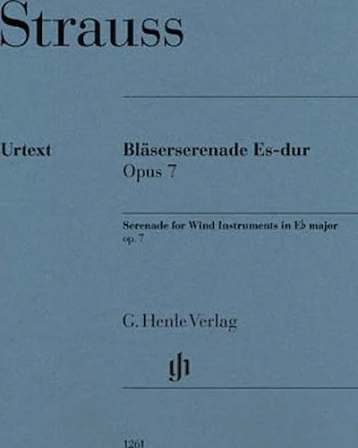 Serenade for Wind Instruments in E-flat Major, Op. 7 - Set of Parts
