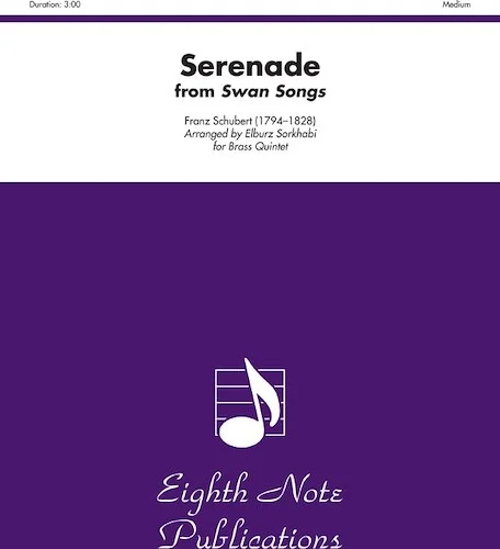 Serenade (from <i>Swan Songs</i>)