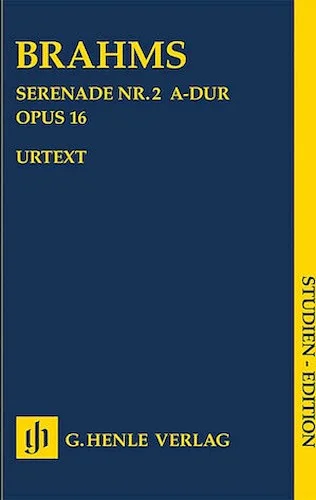 Serenade No. 2 in A Major, Op. 16