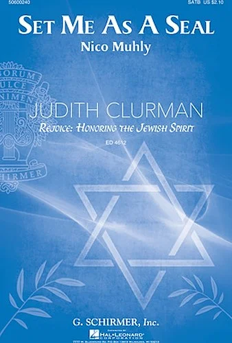 Set Me as a Seal - Judith Clurman Choral Series