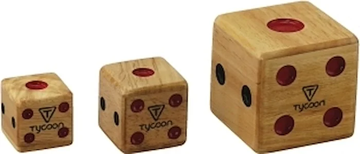 Set Of 3 Dice Shakers