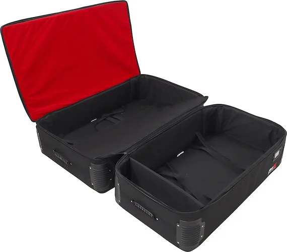 Set of Two Padded Carrying Travel Bags for ProX Control Tower DJ Podium