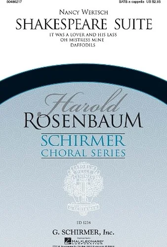 Shakespeare Suite - Harold Rosenbaum Choral Series
