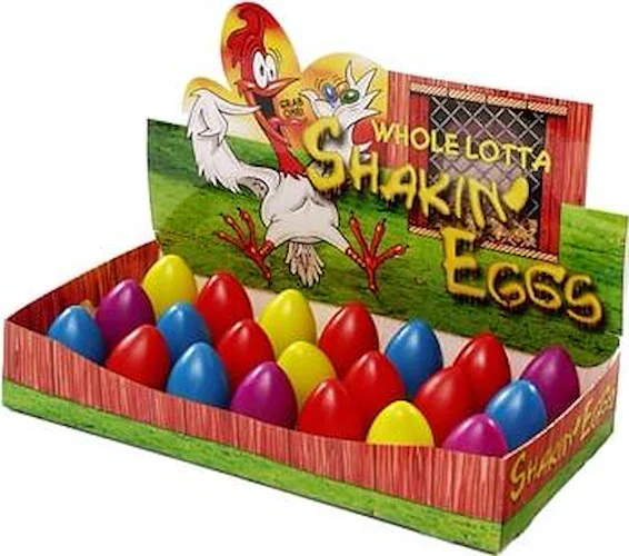 Shakin Eggs  Assorted Colors  24/box