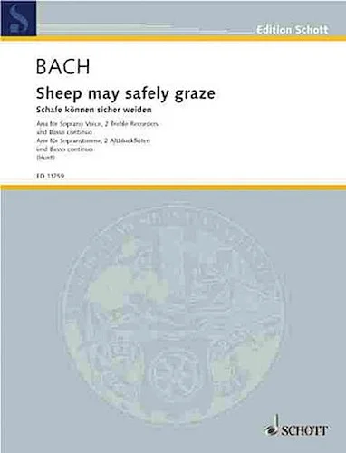 Sheep May Safely Graze (BWV 208) - Aria from Birthday Cantata No. 208