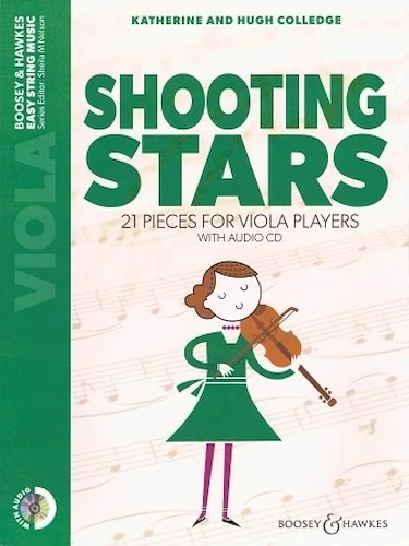 Shooting Stars - 21 Pieces for Viola Players with Audio CD