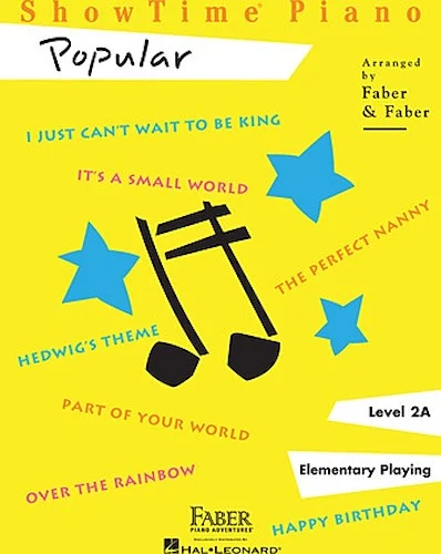 ShowTime  Piano Popular - Level 2A