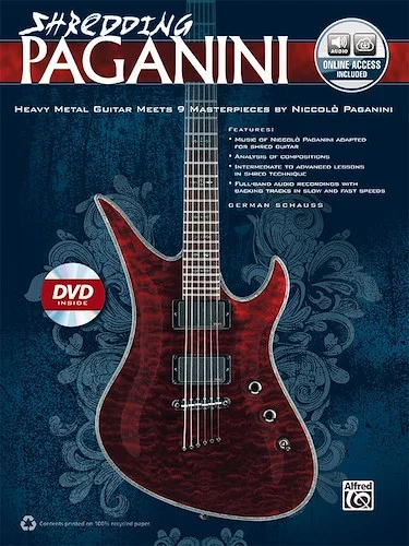 Shredding Paganini: Heavy Metal Guitar Meets 9 Masterpieces by Niccolo Paganini