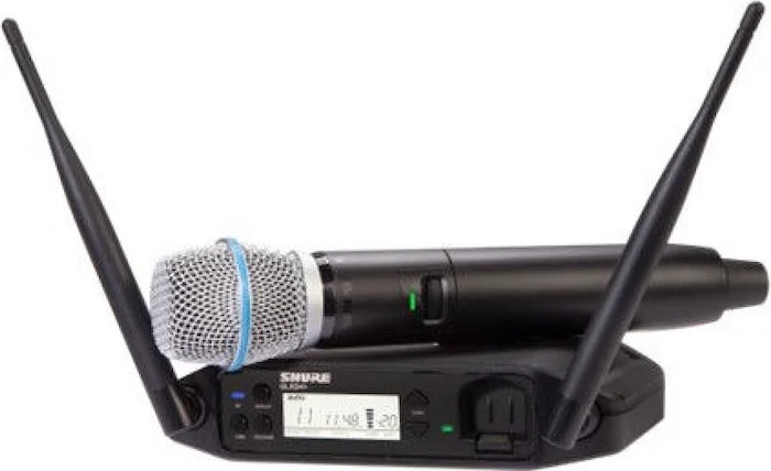 Shure GLXD24PLUS/B87A-Z3 Wireless Vocal System with BETA87A