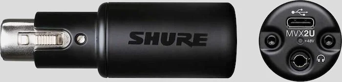 SHURE MVX2U MOTIV XLR to USB A