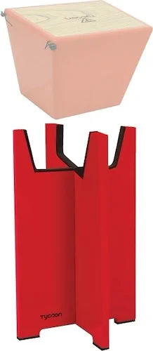 Siam Oak Quinto Cajon Stands - Red