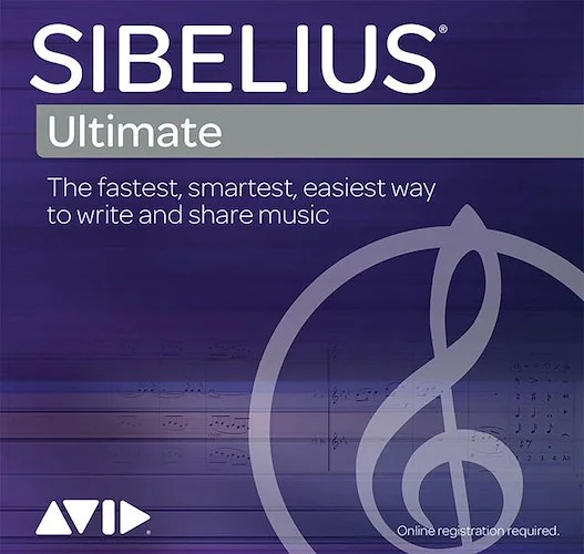 Sibelius Ultimate 1Y Subscription (Download)<br>Sibelius Ultimate 1Y Subscription