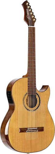 Signature Series Ben Woods Solid Top Thinline Crossover Acoustic-Electric Nylon Classical Guitar w/ Bag