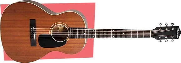 Silvertone 604MH Parlour Acoustic Guitar