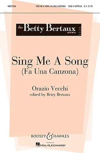 Sing Me a Song - (Fa una Canzona)
Betty Bertaux Series