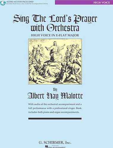 Sing The Lord's Prayer with Orchestra - High Voice
