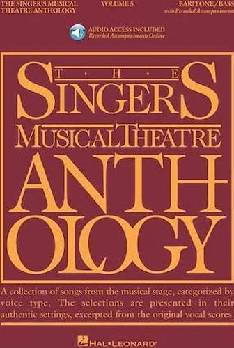 Singer's Musical Theatre Anthology - Volume 5 - Baritone/Bass