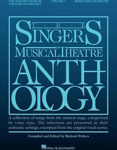Singer's Musical Theatre Anthology - Volume 7 - Mezzo-Soprano/Belter Book Only