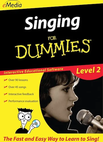Singing For Dummies 2 WIN (Download)<br>Singing For Dummies Level 2 - Windows