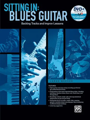 Sitting In: Blues Guitar: Backing Tracks and Improv Lessons