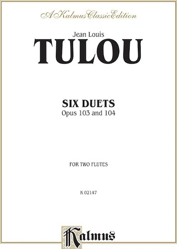 Six Duets, Opus 103 and 104