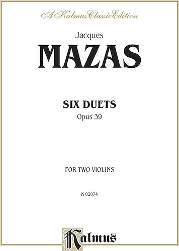 Six Duets, Opus 39