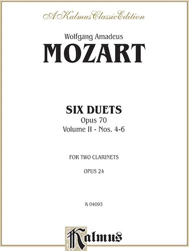 Six Duets, Volume II (Nos. 4-6)
